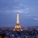 Eiffeltoren 's nachts